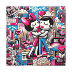 City Pulse: Dynamic Graffiti Mural