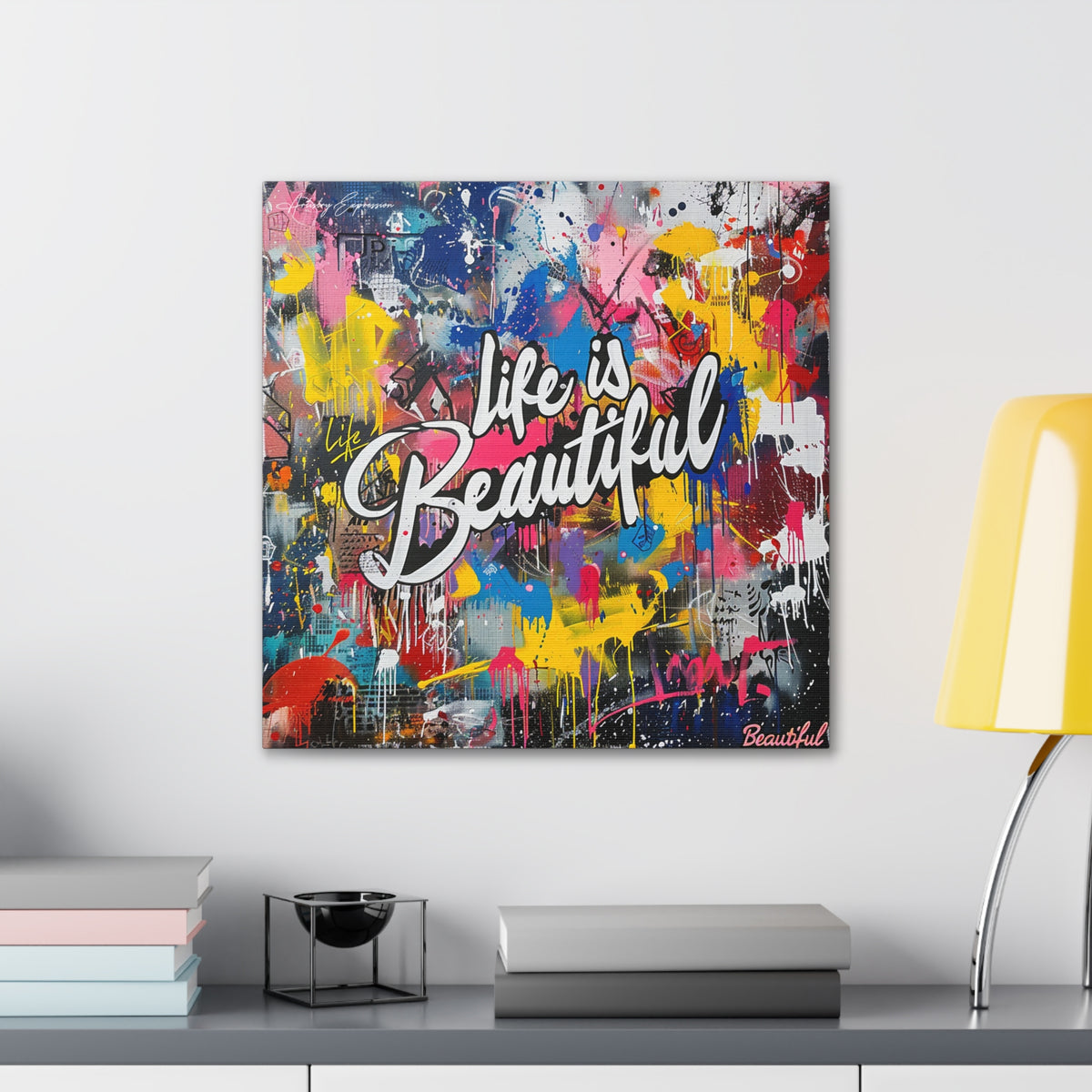 Vibrant Euphoria: Life's Beautiful Mural