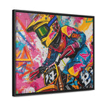 Urban Thrill: Graffiti Motorcycle Journey