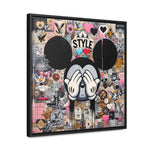 Urban Harmony: A Graffiti Mosaic of Pop Culture