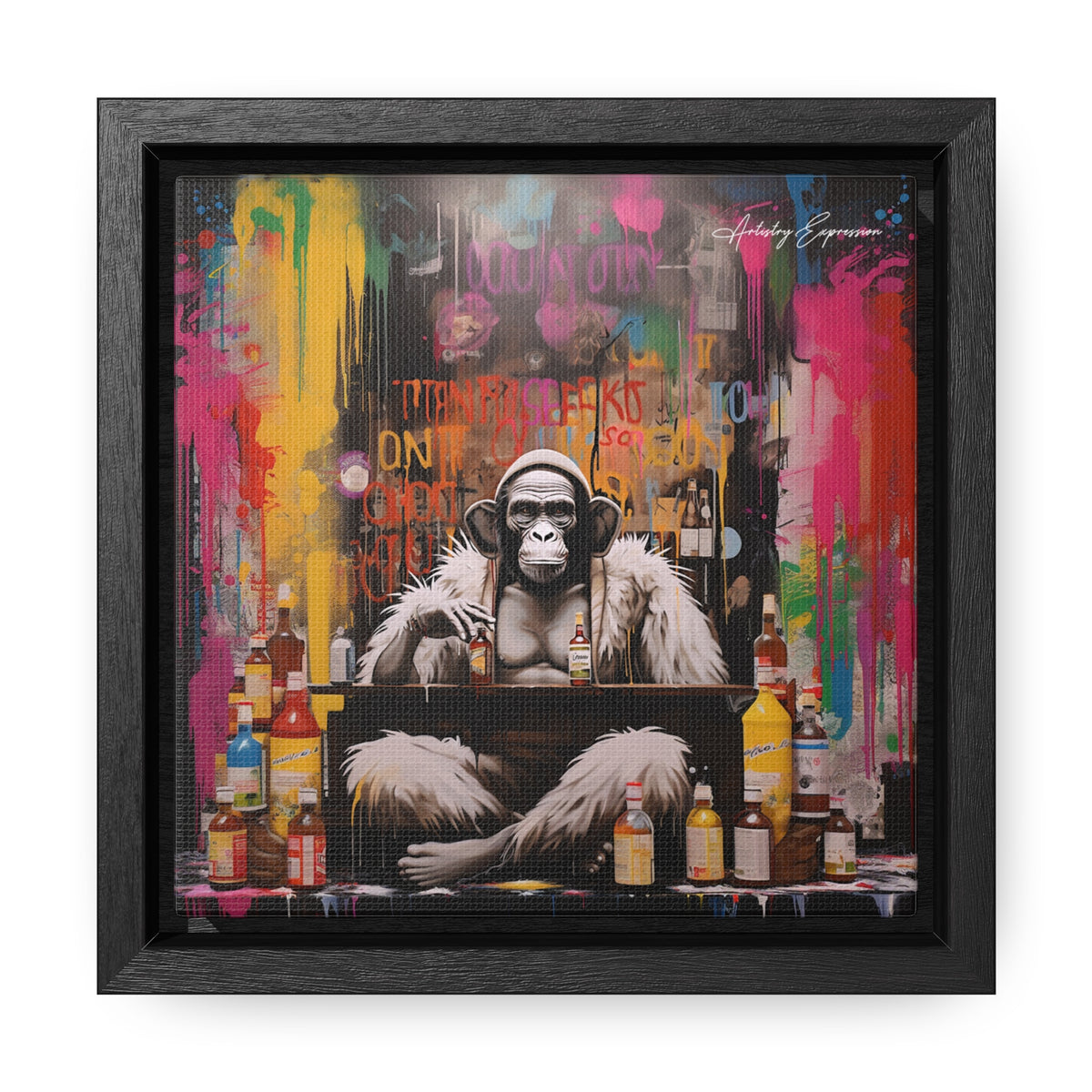 Wild Night Out: Gorilla Hangout in Color