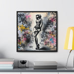 Graffiti Glamour: Beauty Amidst Chaos
