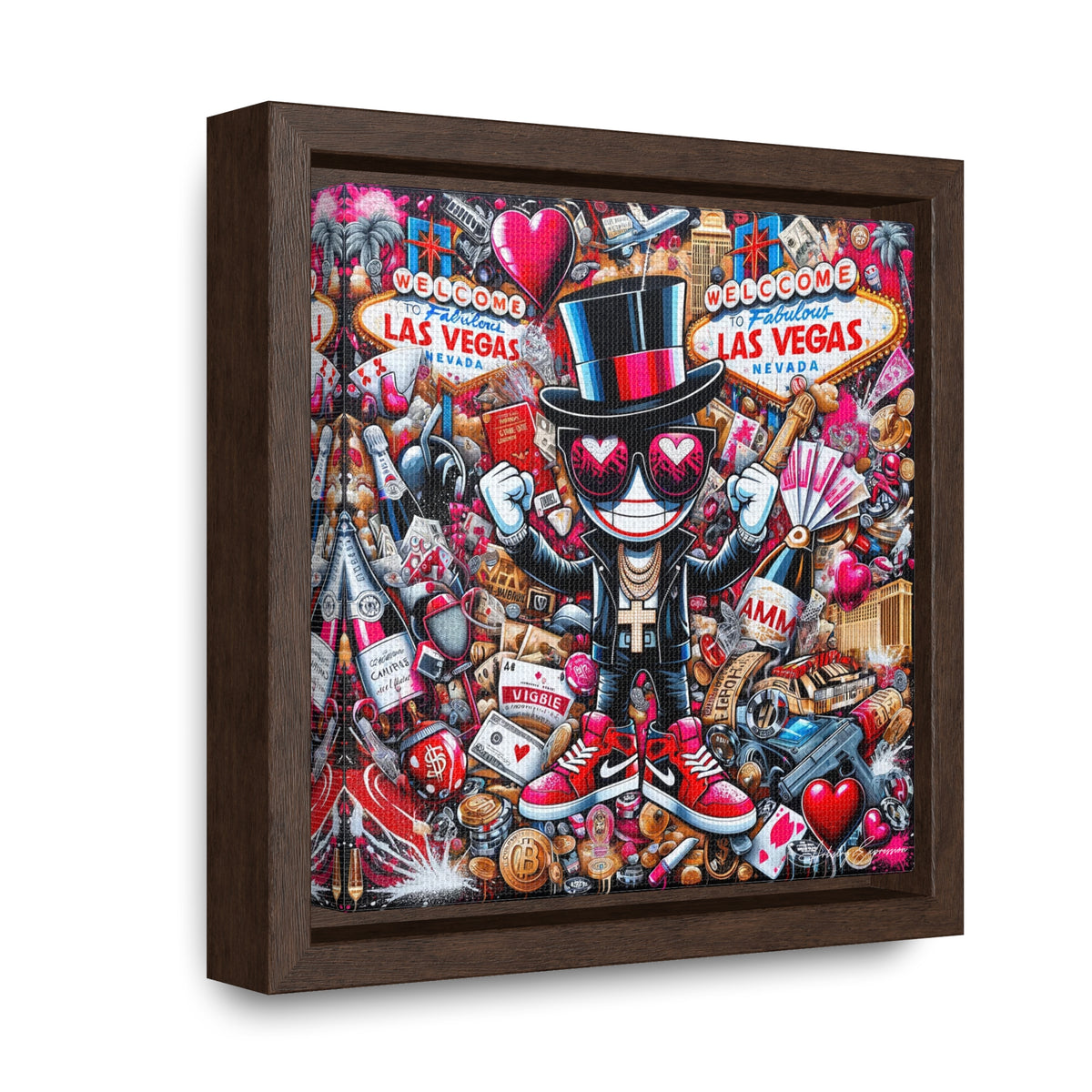 Neon Nights : exploration des graffitis des vibrations de Vegas