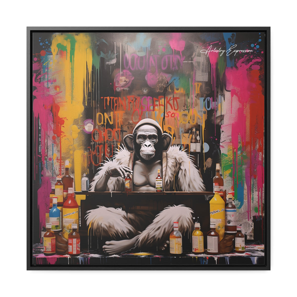 Wild Night Out: Gorilla Hangout in Color