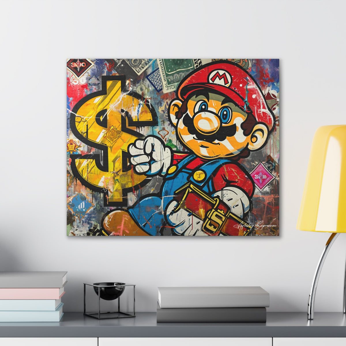 Graffiti Mushroom Kingdom: Mario's Fashionable Journey
