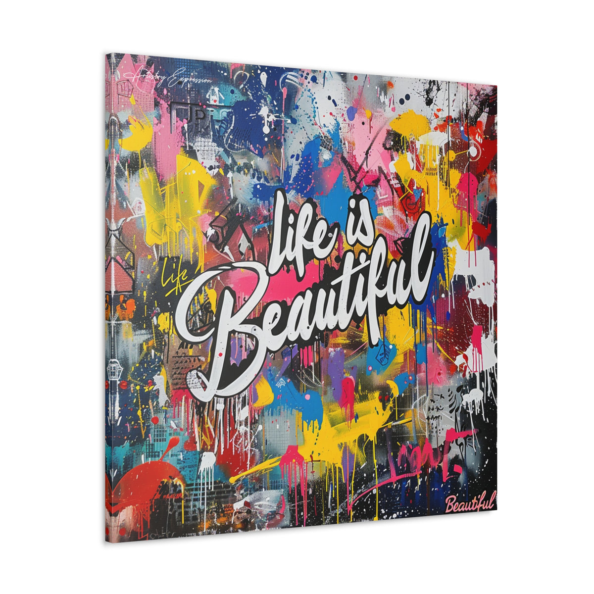 Vibrant Euphoria: Life's Beautiful Mural