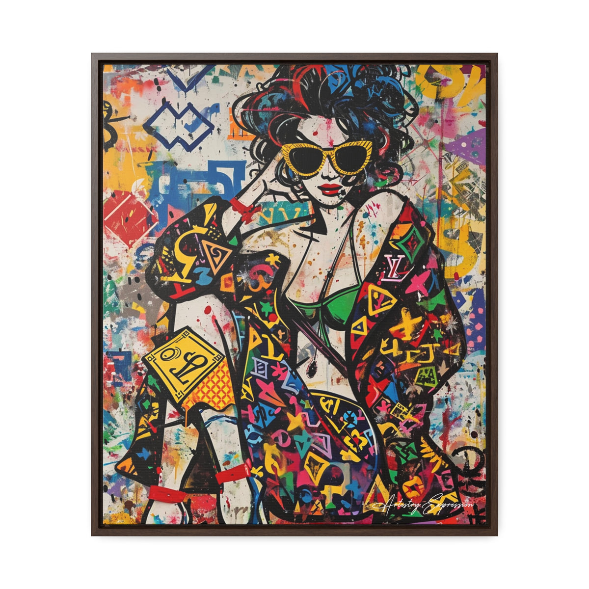 Graffiti Chic: Stylish Vandalism