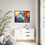 Emotional Echoes: Abstract Canvas Masterpiece