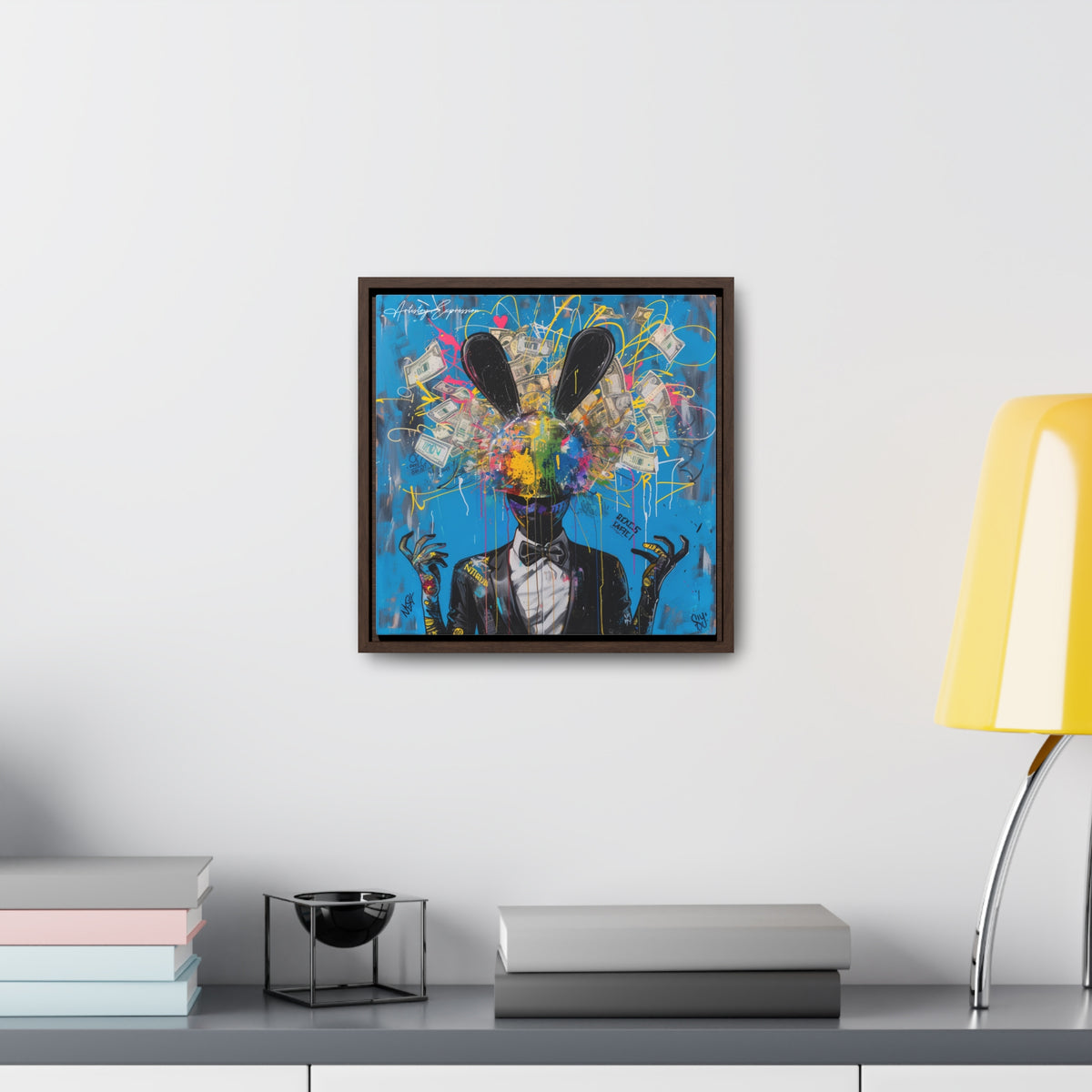 Whimsical Urban Portrait: A Splash of Color