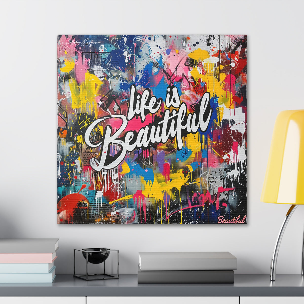 Vibrant Euphoria: Life's Beautiful Mural