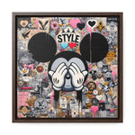 Urban Harmony: A Graffiti Mosaic of Pop Culture