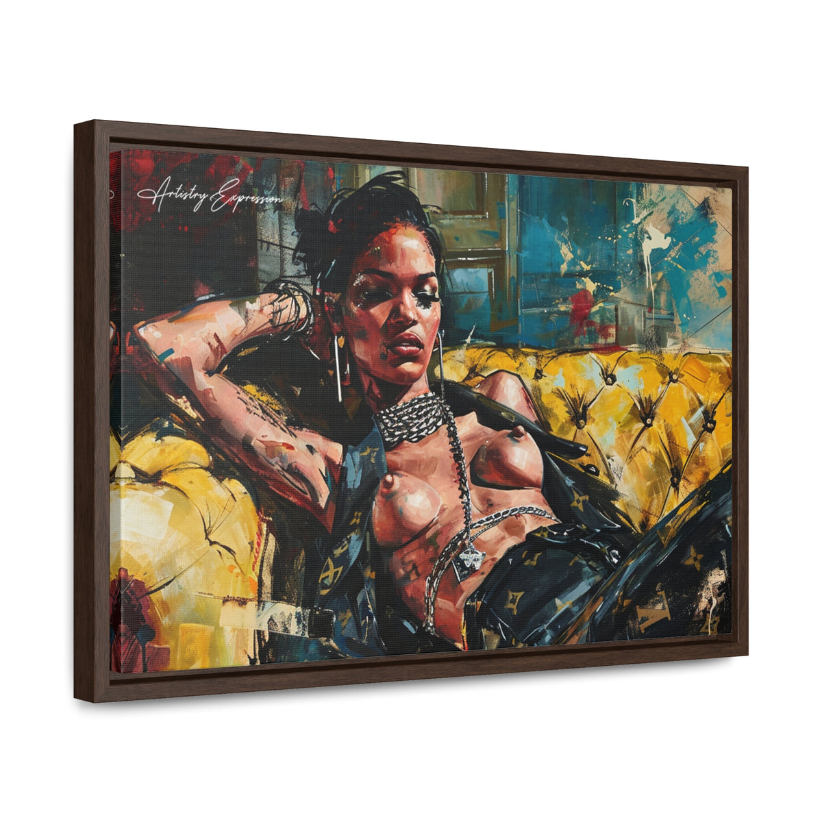 Chill and Chic: Rihanna's Coach of Luxury