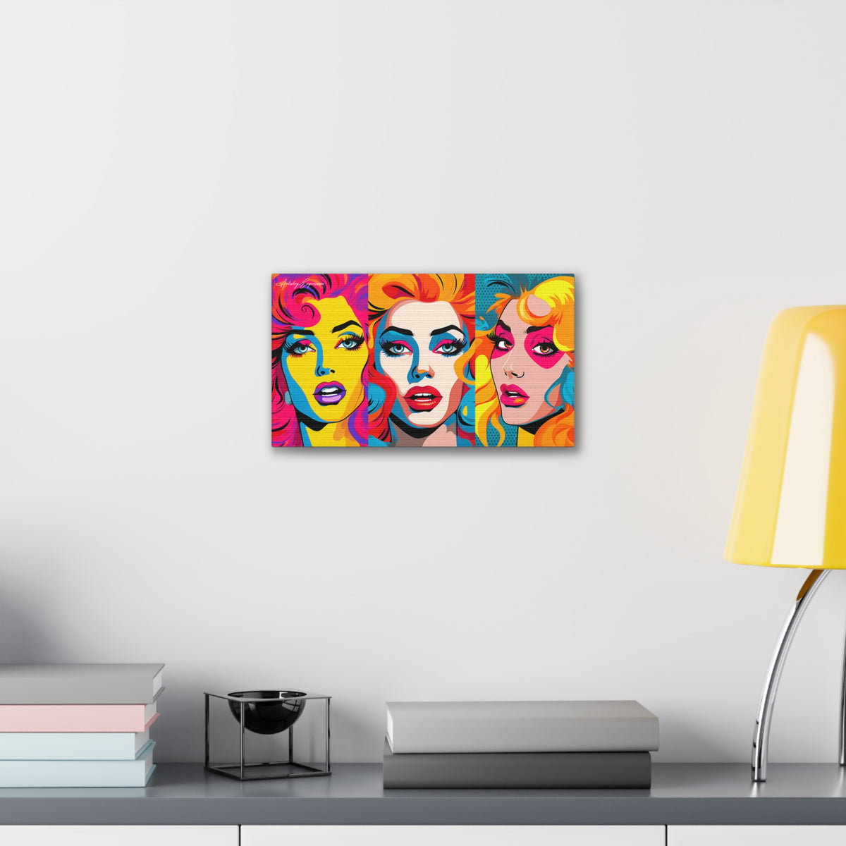 Neon Nostalgia: Faces of 80s and 90s Retro Glam