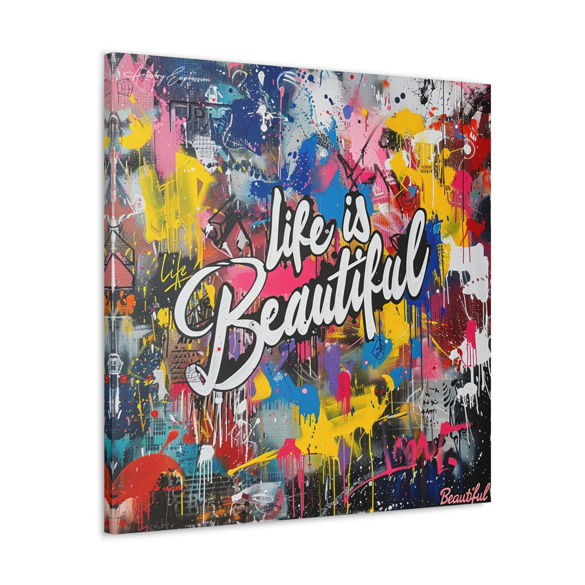 Vibrant Euphoria: Life's Beautiful Mural