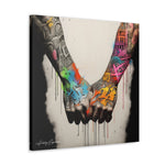 Tagged Together: Graffiti Depiction of Holding Hands