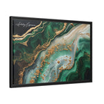 Emerald Ebb: Abstract Fluidity