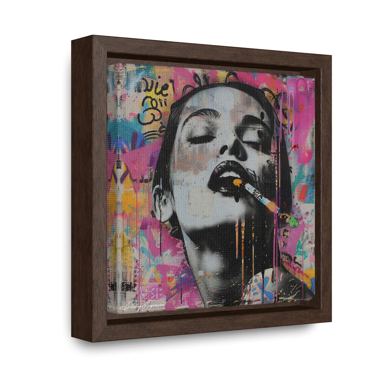 Ephemeral Expression: Graffiti Portraits