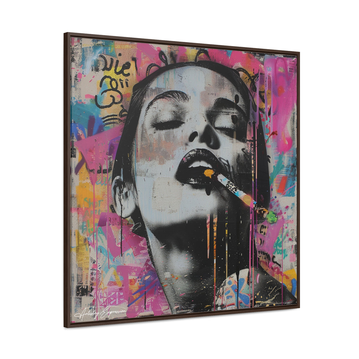 Ephemeral Expression: Graffiti Portraits