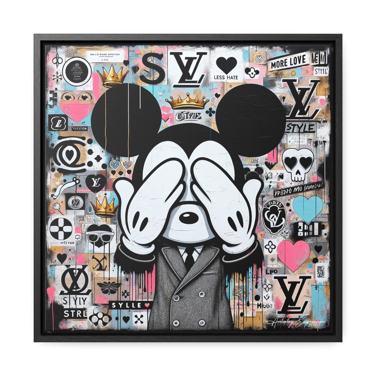 Graffiti Fusion: Where Pop Art Meets Street Style