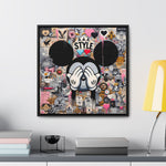 Urban Harmony: A Graffiti Mosaic of Pop Culture