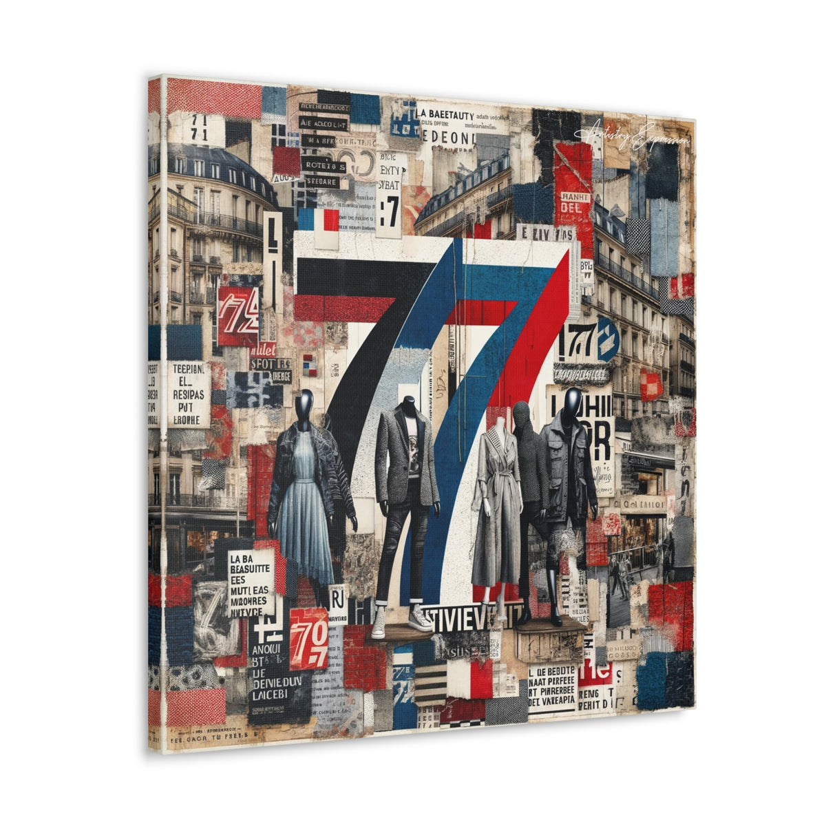 Graffiti Glam : une célébration audacieuse du luxe et de la fête