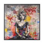 Urban Elegance: Vibrant Graffiti