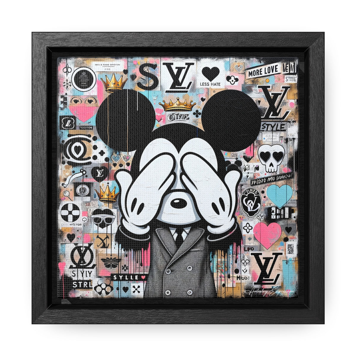 Graffiti Fusion: Where Pop Art Meets Street Style