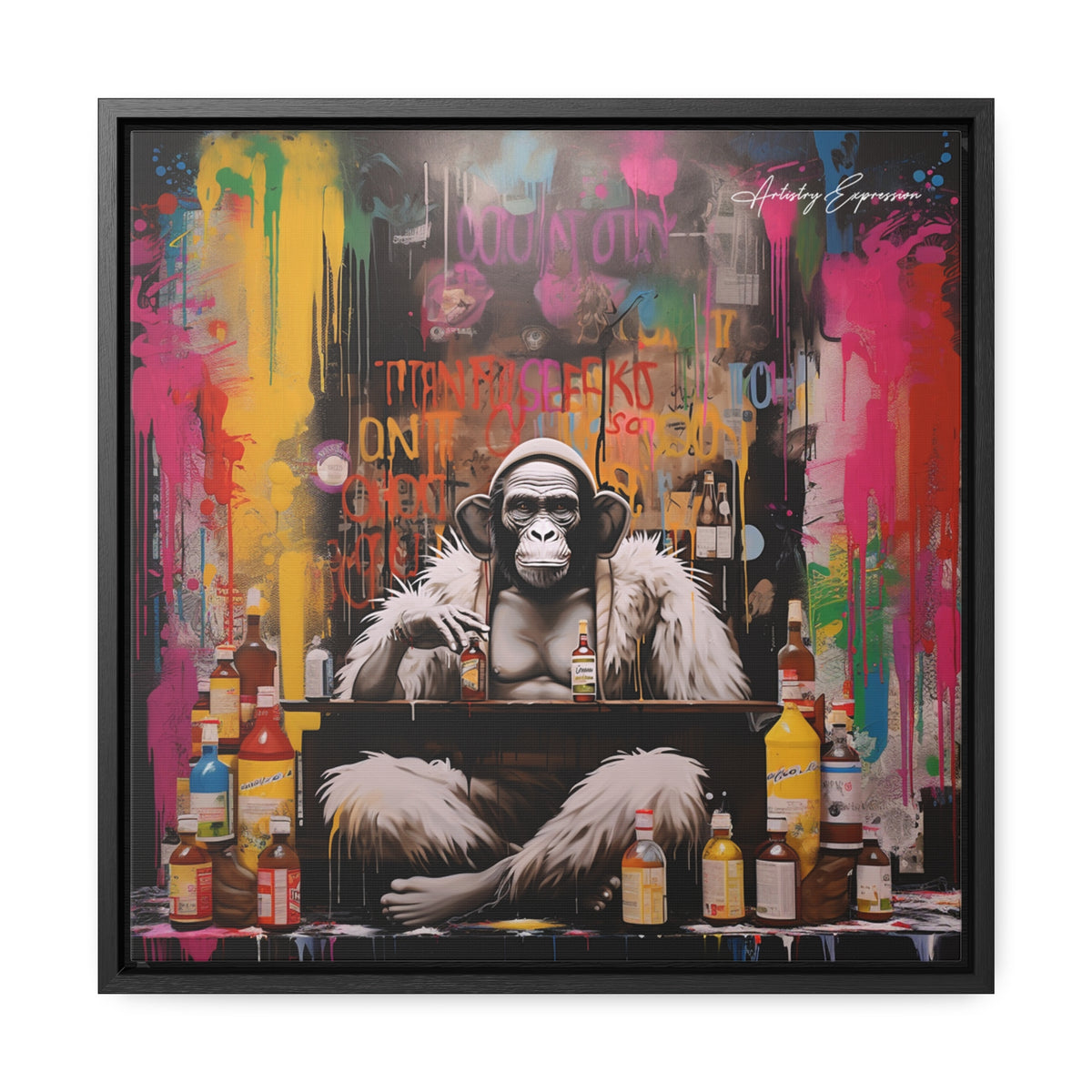 Wild Night Out: Gorilla Hangout in Color