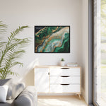 Emerald Ebb: Abstract Fluidity