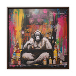 Wild Night Out: Gorilla Hangout in Color