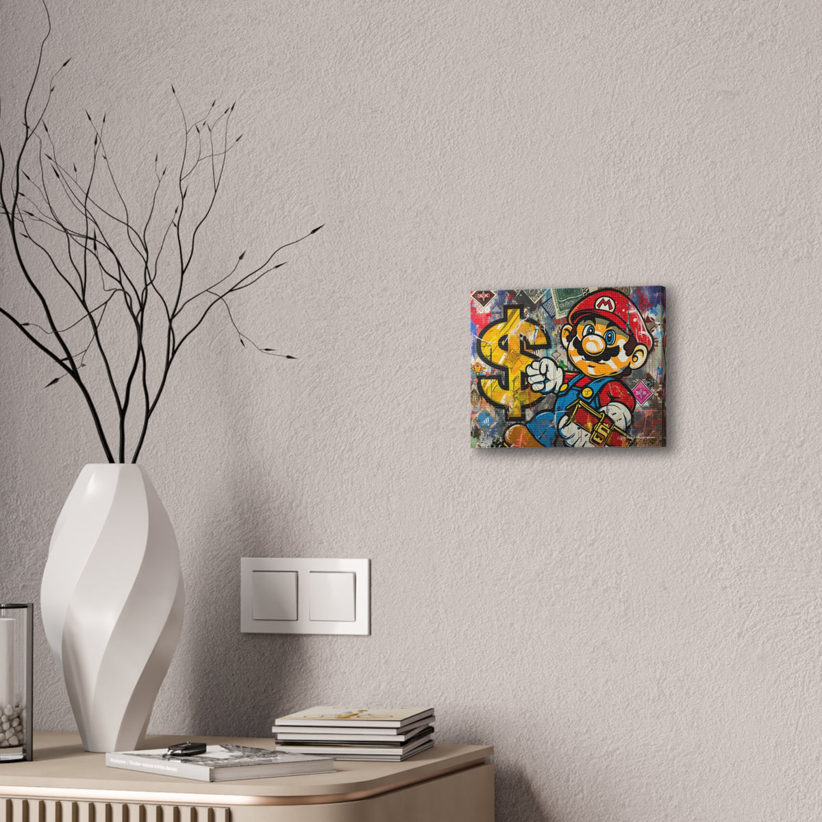 Graffiti Mushroom Kingdom: Mario's Fashionable Journey