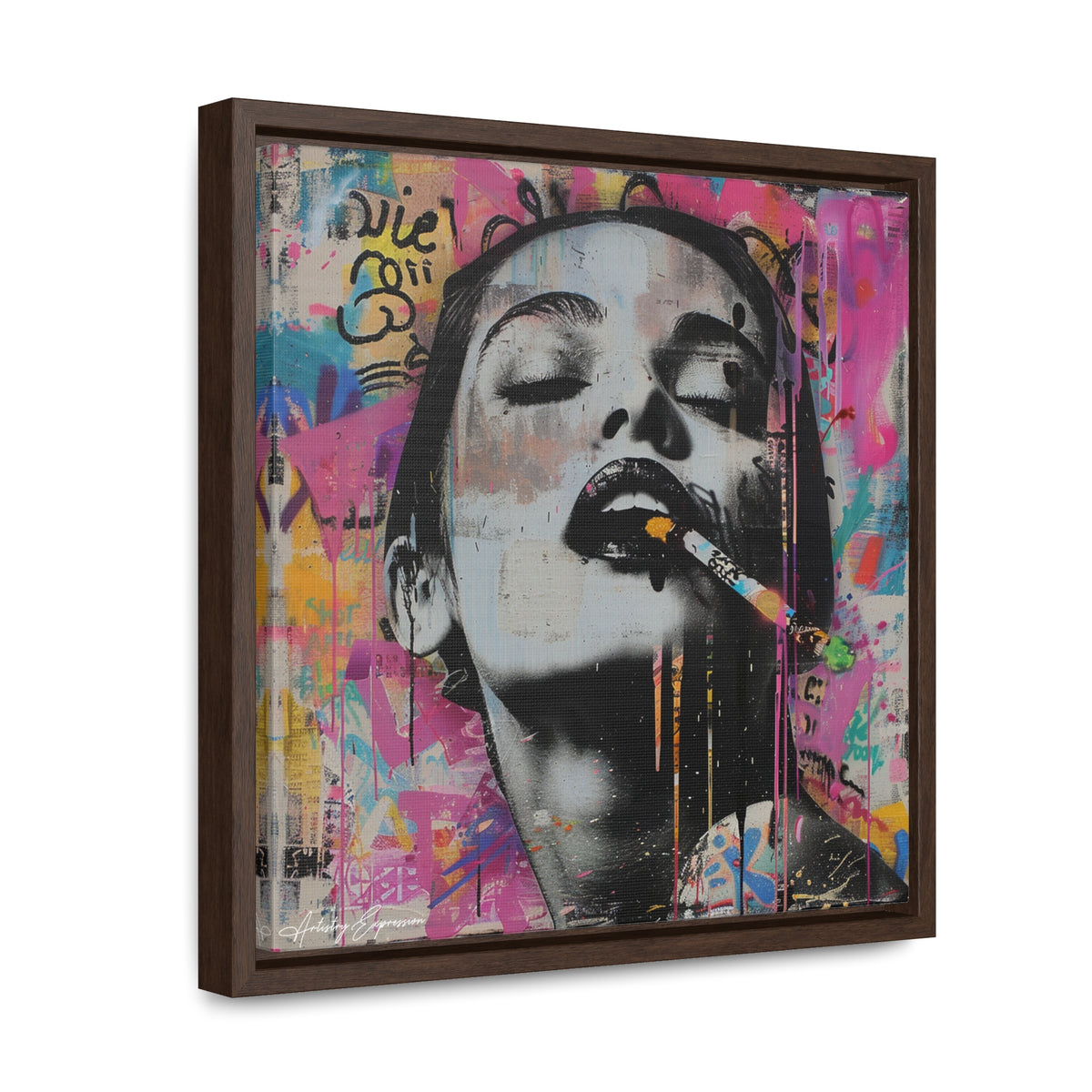 Ephemeral Expression: Graffiti Portraits