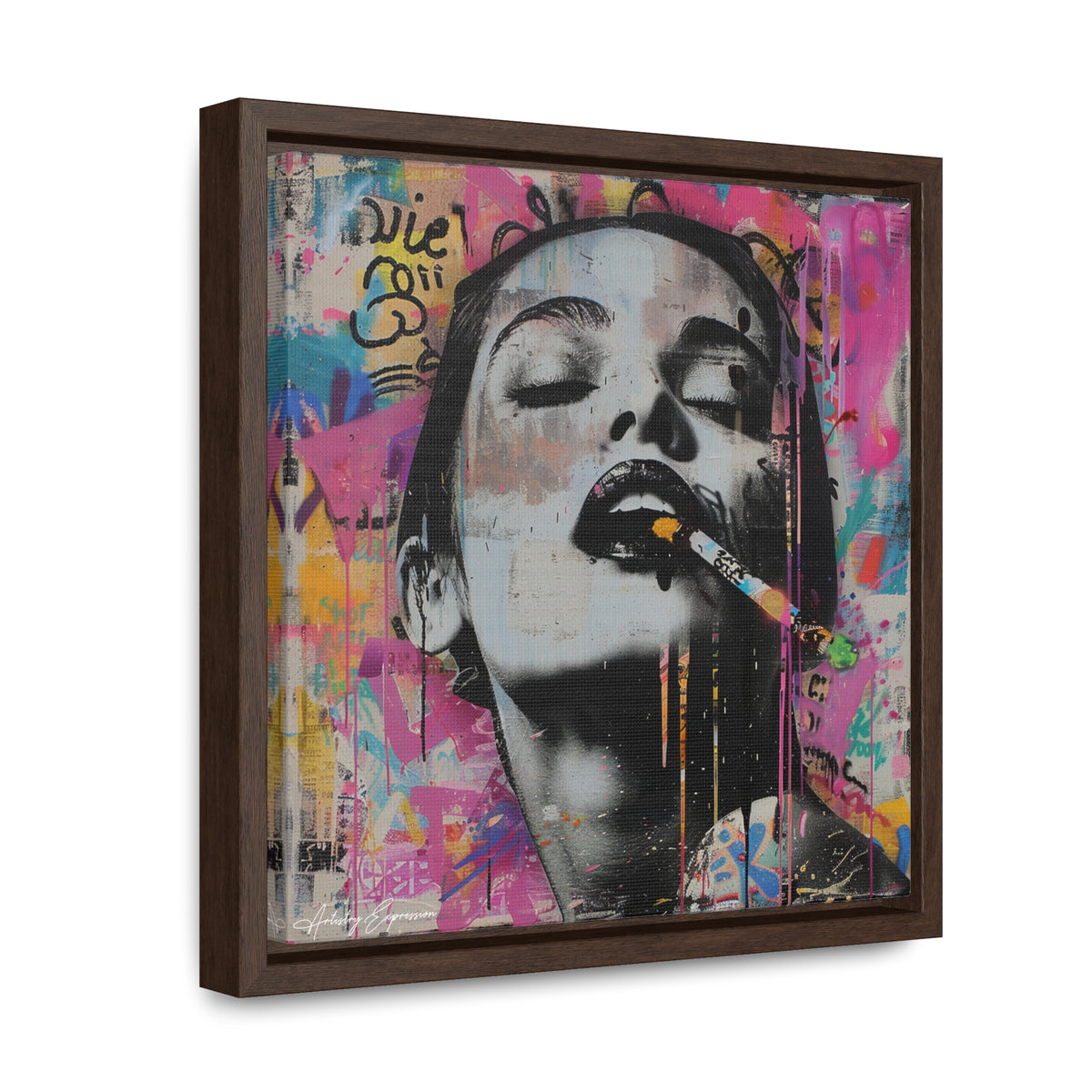 Ephemeral Expression: Graffiti Portraits