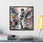 Graffiti Glamour: Beauty Amidst Chaos