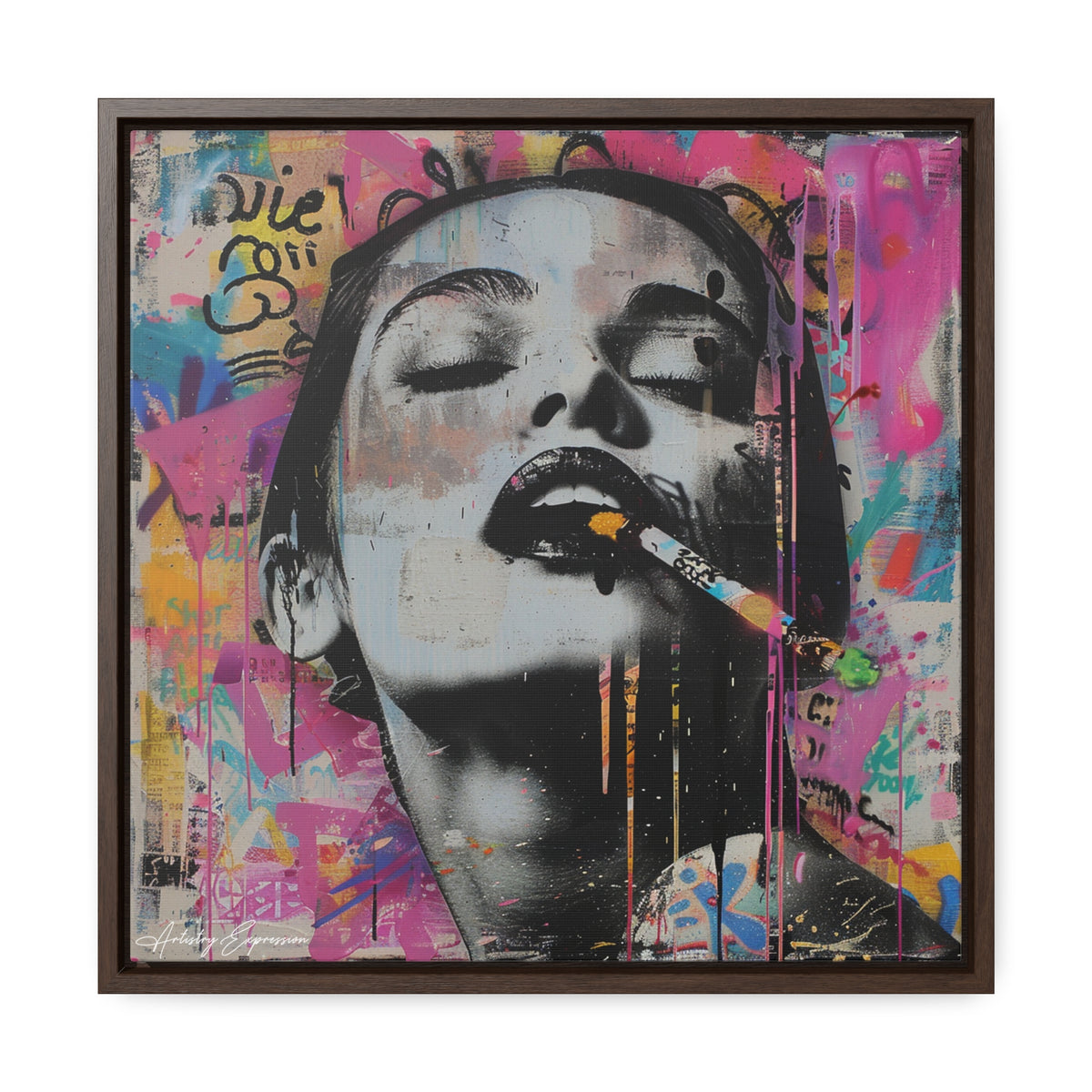Ephemeral Expression: Graffiti Portraits