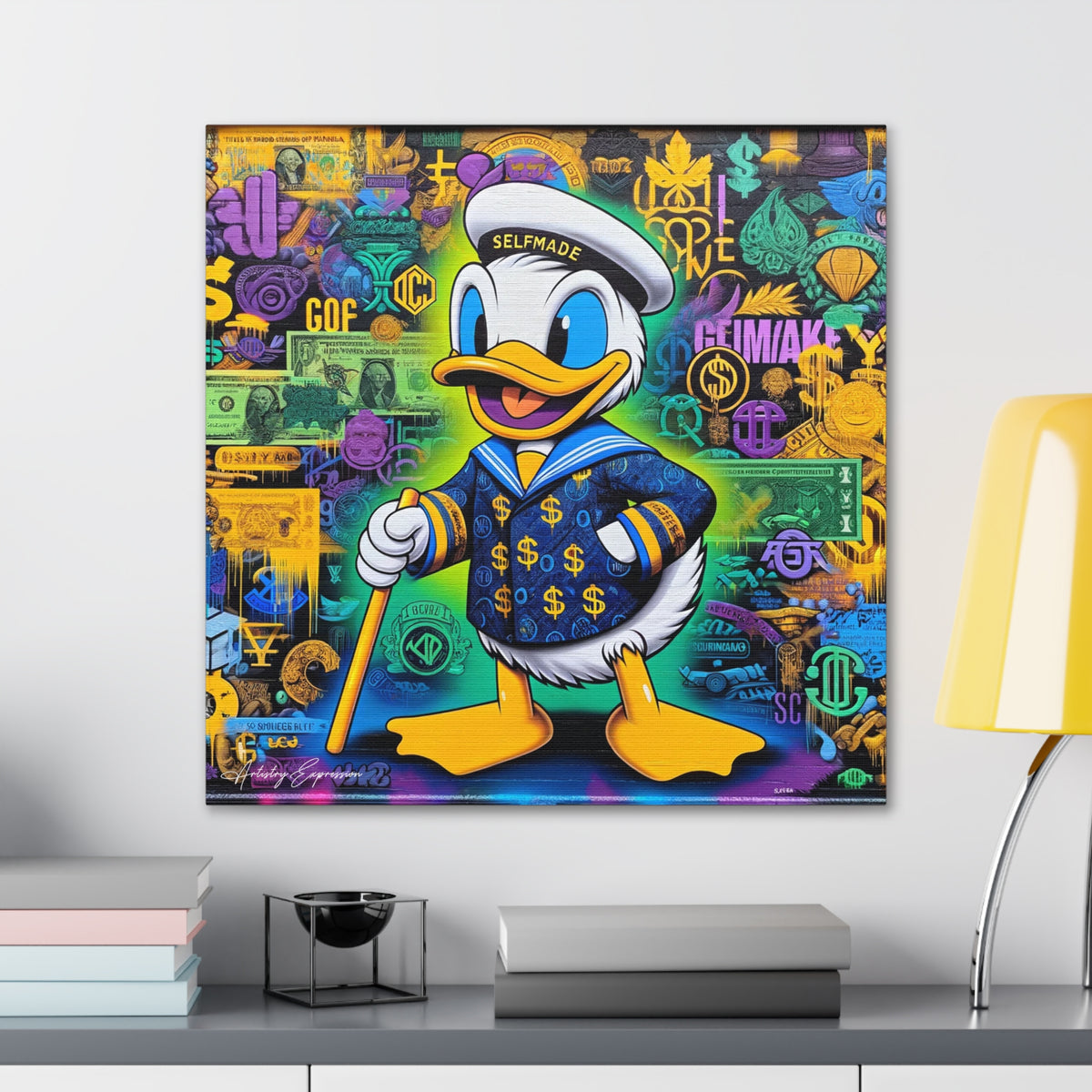 Urban Rebellion: Donald Duck in Street Art