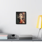 Radiant Charm: Portrait of an Artistic Glamour Lady
