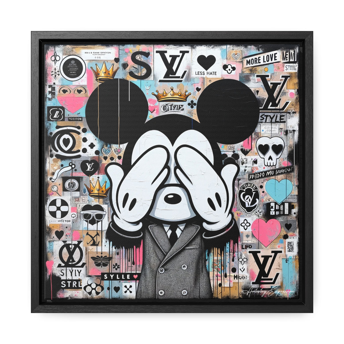 Graffiti Fusion: Where Pop Art Meets Street Style