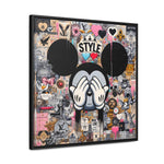 Urban Harmony: A Graffiti Mosaic of Pop Culture