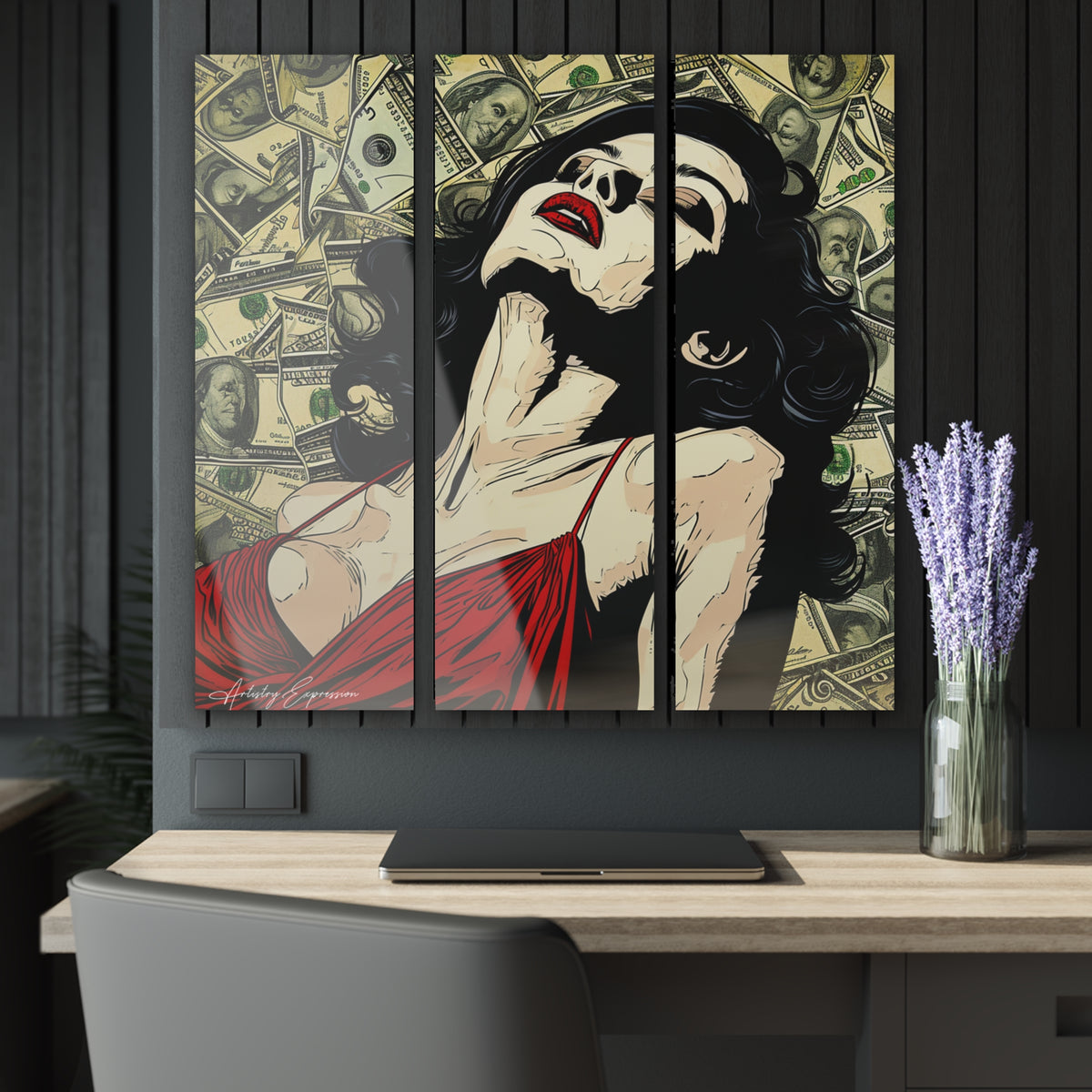 Red Elegance: The Wealthy Rouge