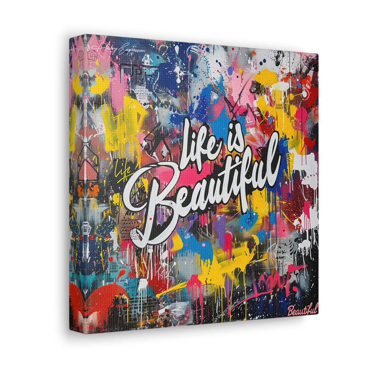 Vibrant Euphoria: Life's Beautiful Mural