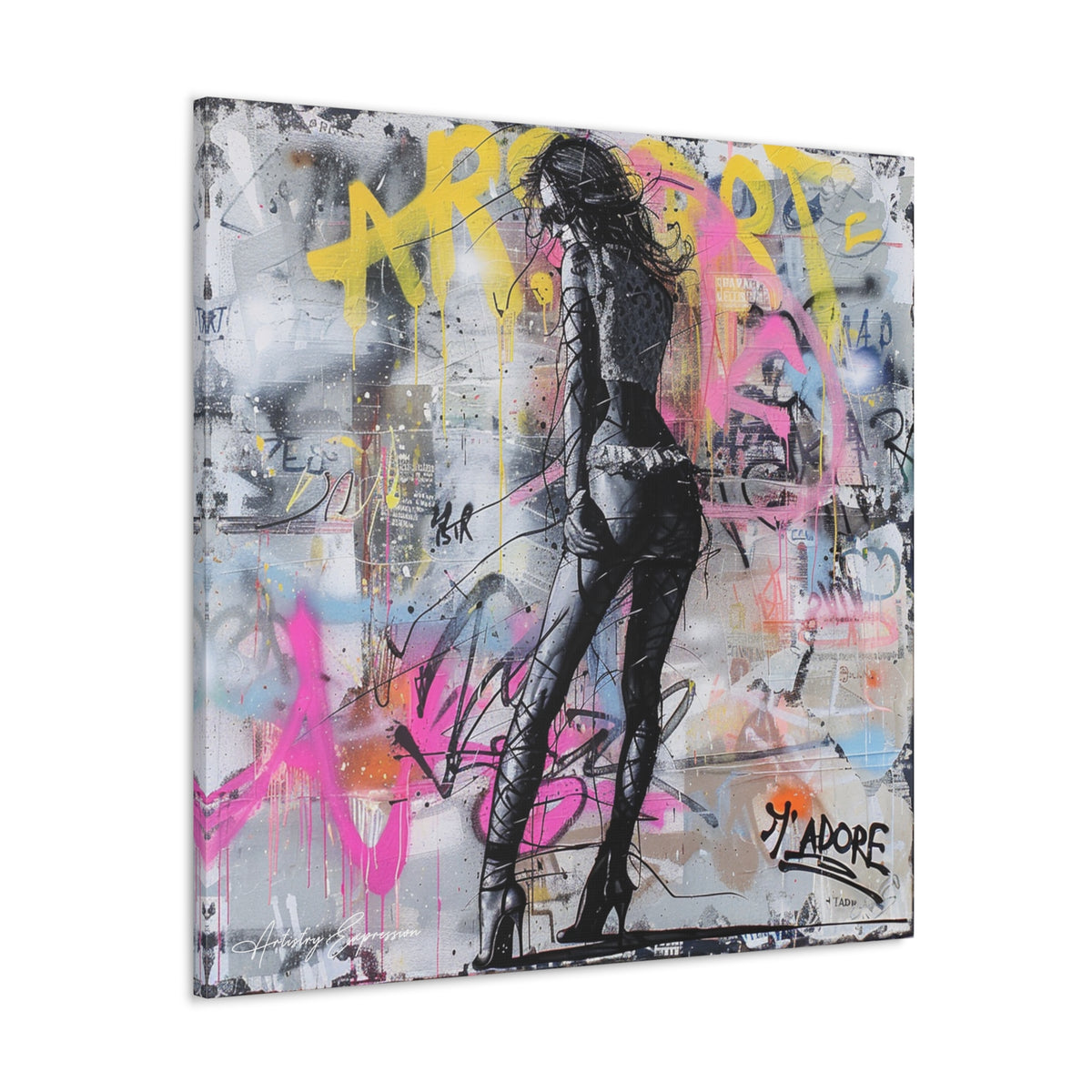 Graffiti Goddess: Beauty in the Chaos
