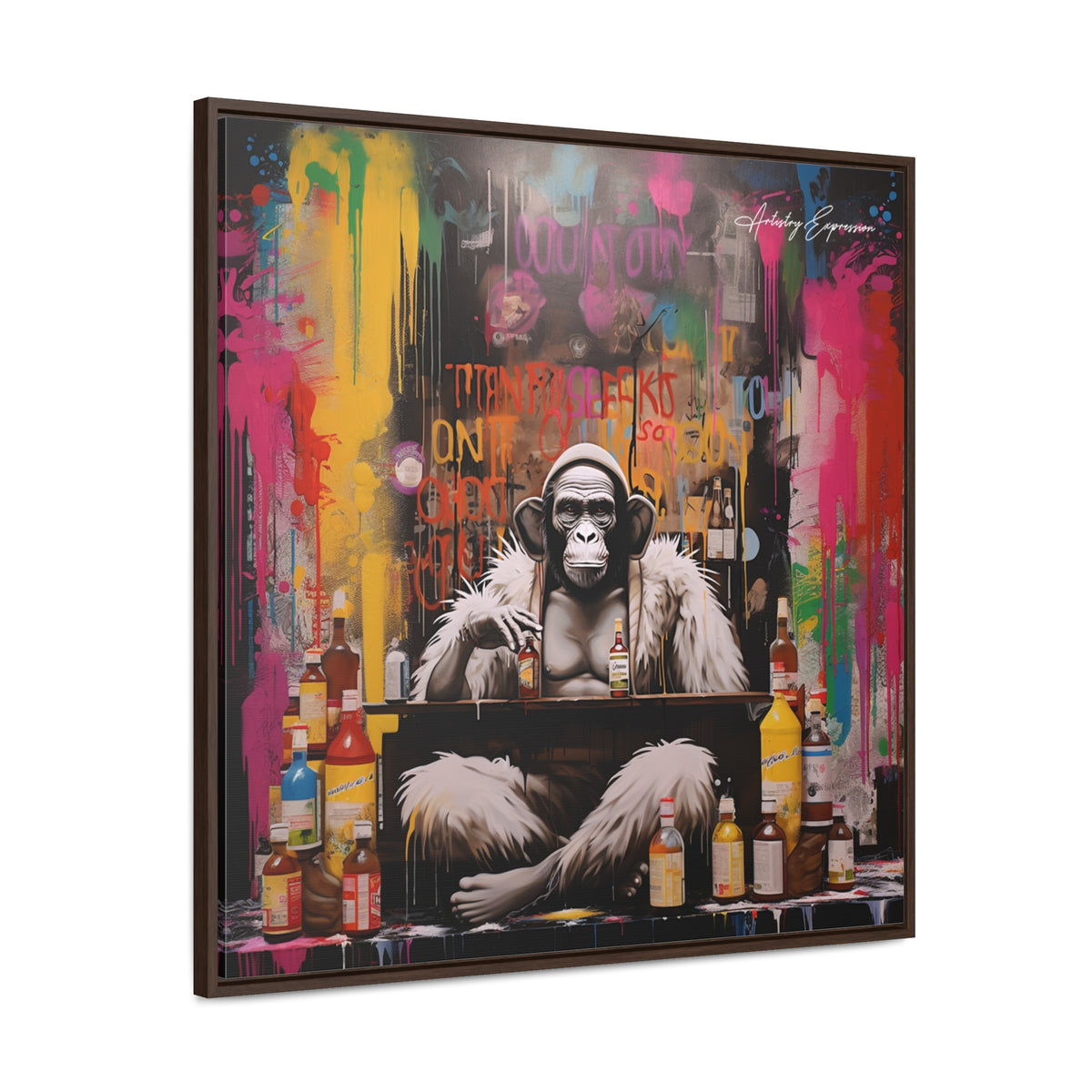 Wild Night Out: Gorilla Hangout in Color