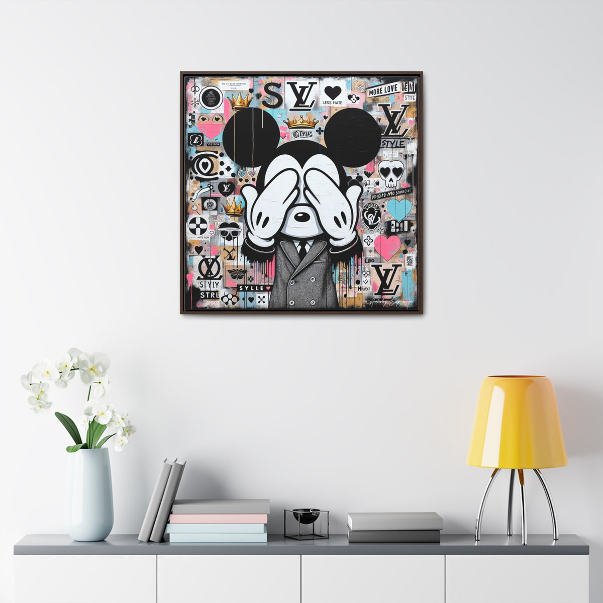 Graffiti Fusion: Where Pop Art Meets Street Style