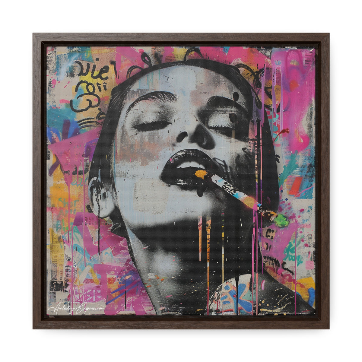 Ephemeral Expression: Graffiti Portraits