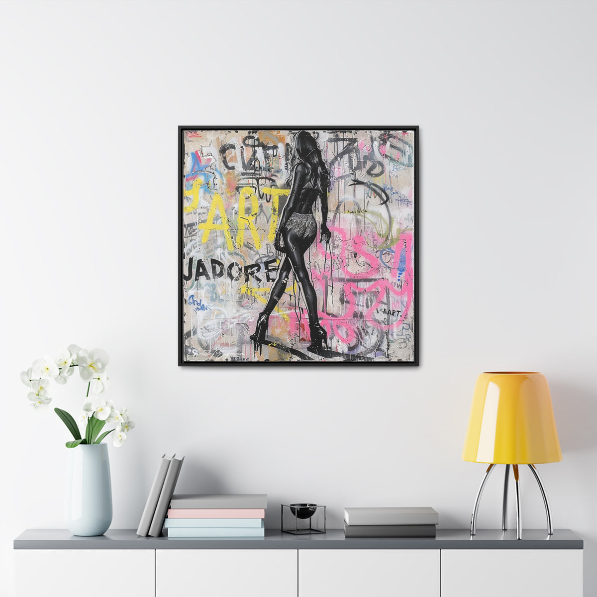 Sultry Streets: Graffiti Femme Fatale