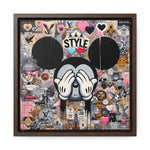 Urban Harmony: A Graffiti Mosaic of Pop Culture