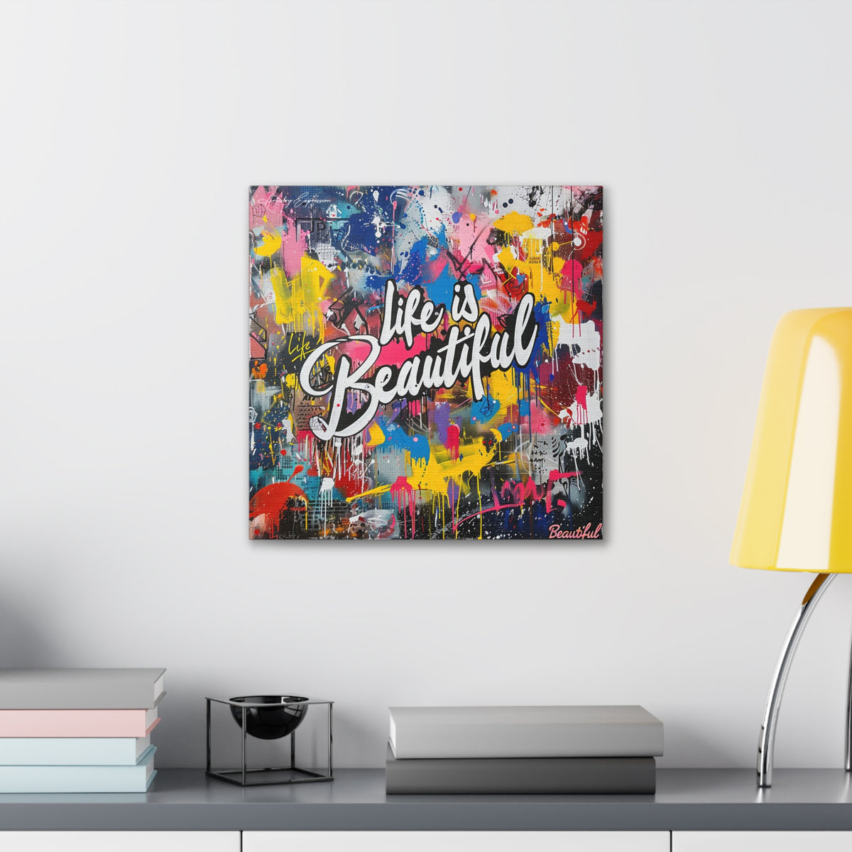 Vibrant Euphoria: Life's Beautiful Mural
