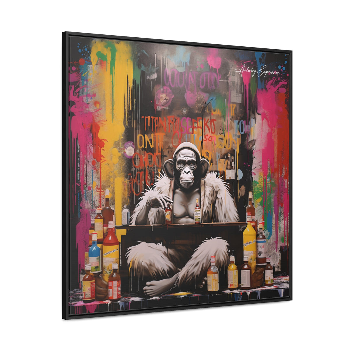 Wild Night Out: Gorilla Hangout in Color