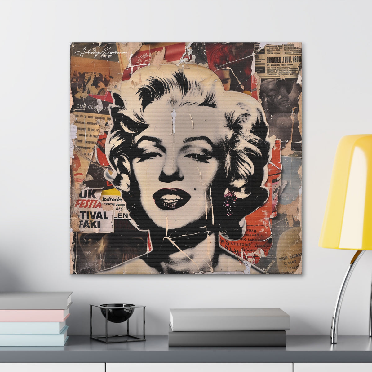 Iconic Collage: Marilyn Monroe in Pop Culture